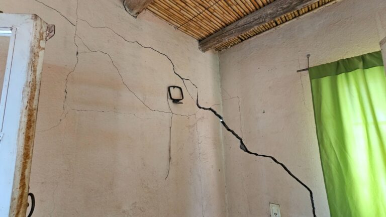Una familia perdió la casa por las inundaciones