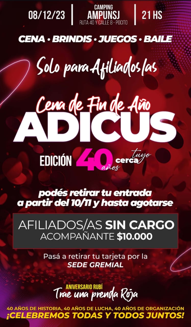 ADICUS Celebra 40 años de vida