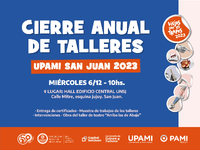 Acto de cierre de los Talleres UPAMI – UNSJ