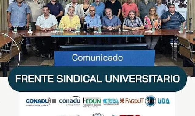 Paro el 14 de marzo del Sistema Universitario