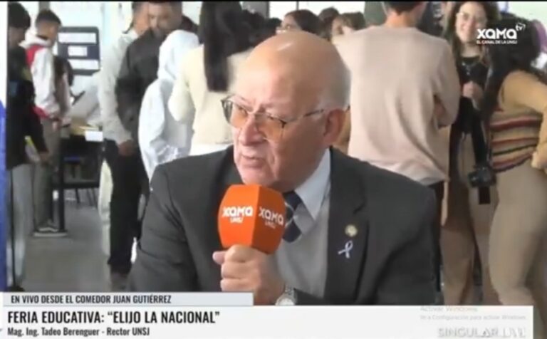 El Rector Tadeo Berenguer en la FEDU 2025: “Cuando más problemas tenemos, más nos aferramos al conocimiento”.<br>